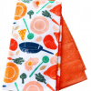 Набор полотенец Maisonette Pan оранжевый 375 г/м2 из 2-х шт. 40х60 см