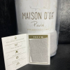 Простынь махровая на резинке с наволочками Maison Dor Светло-серая 180х200 см