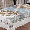 Скатерть гобеленовая новогодняя на прямоуголный стол Verolli 160х220 см, модель 7