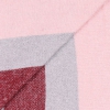 Плед Vladi Лондон Зара серо-розово-бордово-синий 140x200 см