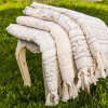 Полотенце махровое Buldans Toprak natural (светло-бежевый) 90x150 см