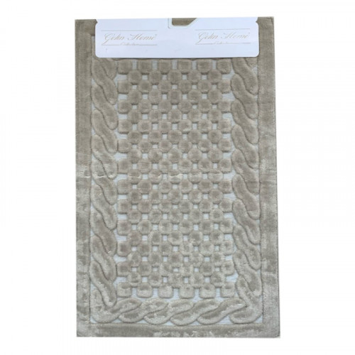 Набор ковриков для ванной Gelin Home Erguvan dark beige 60х50 см + 60x100 см
