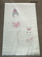 Коврик в детскую комнату Chilai Home Ballerinas 100x160 см