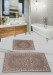 Набор ковриков для ванной комнаты Diva Sultana Brown 60x100+50x60 см