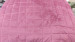 Велюровое покрывало Koloco 220x240 см, розовое