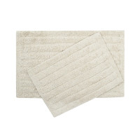 Набор ковриков для ванной Shalla Dax ekru молочный 50x80 см + 40x60 см