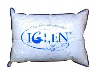 Подушка Iglen пуховая 10% пуха 70x70 см
