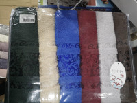 Набор махровых полотенец Cestepe VIP Cotton Vx06 из 6 штук 50х90 см