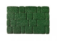 Коврик придверный IzziHome Old Сity Grass Green / limited edition 47x61 см