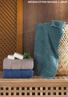 Набор махровых полотенец Cestepe Micro Cotton Premium Nevara 1 Grup из 3 штук 50х90 см