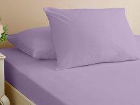 Простынь натяжная U-TEK Lilac Jersey трикотаж 150х200 см