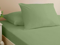 Простынь натяжная U-TEK Green Jersey трикотаж 160х200 см