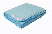 Одеяло летнее шерсть Vilur синее 140x205 см