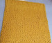 Плед крупной вязки Homytex Синель 130x170 см, желтый