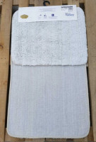 Набор ковриков Zeron Tafting Mat 50x60 см + 60x100 см белые с оттенком