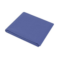 Простынь Iris Home premium ранфорс Синяя 150х210 см