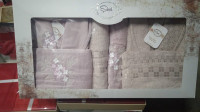 Семейный набор из халатов и полотенец Sikel модель 2 из 6-ти предметов