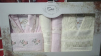 Семейный набор из халатов и полотенец Sikel модель 5 из 6-ти предметов