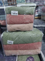 Набор махровых полотенец Cestepe Micro Cotton Premium из 3 штук 50х90 см, модель 1