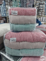 Набор махровых полотенец Cestepe Micro Cotton Premium из 3 штук 50х90 см, модель 2
