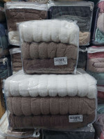Набор махровых полотенец Cestepe Micro Cotton Premium из 3 штук 70х140 см, модель 14