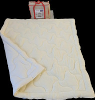 Одеяло плюшевое Welsoft Zeron кремовое 155x215 см