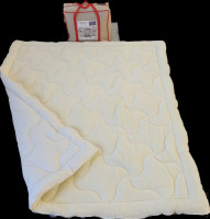 Одеяло плюшевое Welsoft Zeron кремовое 195x215 см