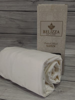 Простынь на резинке 160х200 см. + 2 наволочки 50х70 см. Belizza cream