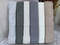 Набор махровых полотенец Purry из 6-ти шт 50х90 см, модель 6