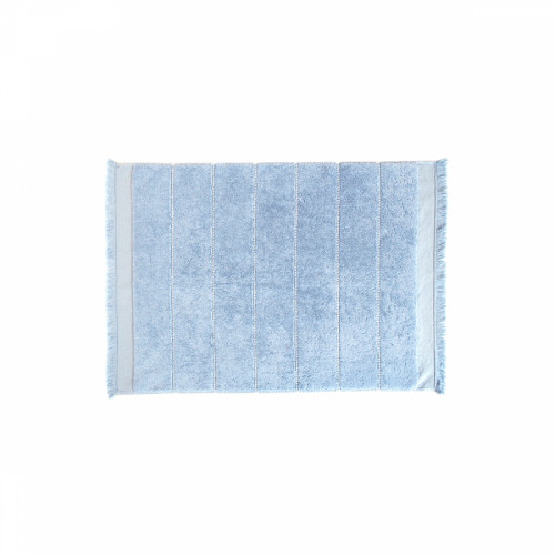 Полотенце для ног Karaca Home 4 Element Hava Su mavi голубое 50х70 см