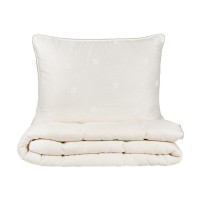 Набор одеяло с подушкой Karaca Home Cotton хлопковый 155х215 см полуторный
