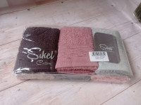 Набор махровых полотенец Sikel Cotton Store V1 30х50 см 6 шт.