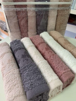 Набор махровых полотенец Sikel Purry Cotton V.14 30х50 см 6 шт.