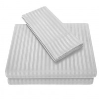 Простынь LightHouse Stripe grey 160х215 см