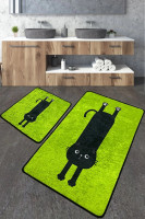 Набор ковриков для ванной Chilai Home COMFORT YEŞIL 60x100 см + 50x60 см