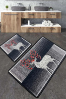 Набор ковриков для ванной Chilai Home ELAFA 60x100 см + 50x60 см