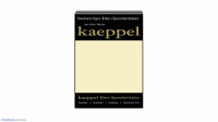Простынь на резинке фланель Kaeppel 90-100х200+25 см лен
