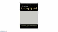 Простынь на резинке фланель Kaeppel 140-160х200+25 см серебро
