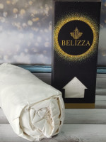 Простынь на резинке Belizza 160х200 см+30 см + 2 шт наволочки 50х70 см, модель 2