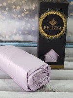 Простынь на резинке Belizza 160х200 см+30 см + 2 шт наволочки 50х70 см, модель 4