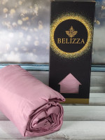Простынь на резинке Belizza 160х200 см+30 см + 2 шт наволочки 50х70 см, модель 7
