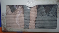 Семейный набор из халатов и полотенец Sikel из 6-ти предметов, модель 1