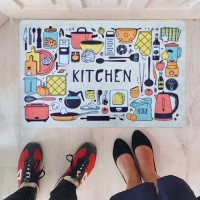 Коврик для кухни Kitchen 2810-19 45x70 см