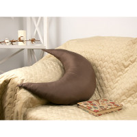 Декоративная подушка Руно Луна шоколадная 30x45 см