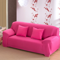 Чехол на трехместный диван HomyTex Розовый