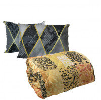 Набор Emily Дачный мозаика одеяло+подушки 200х210 см