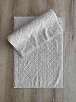 Набор полотенец для ног Cotton Box из 2 шт. 50х70 см светло-серый