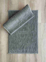 Набор полотенец для ног Cotton Box из 2 шт. 50х70 см серо-мятный