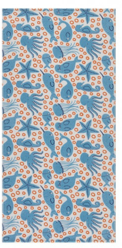 Пляжное полотенце Maisonette Octopus 340 г/м2 75х150 см