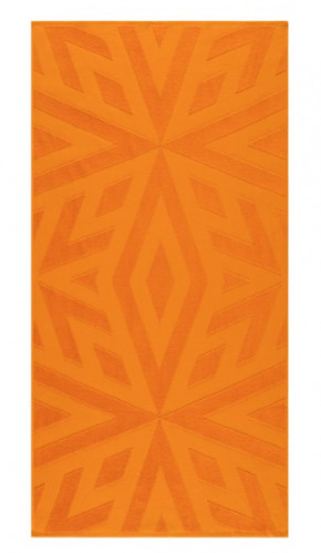 Пляжное полотенце Maisonette Mar Maris Peshtemal оранжевое 350 г/м2 75х150 см